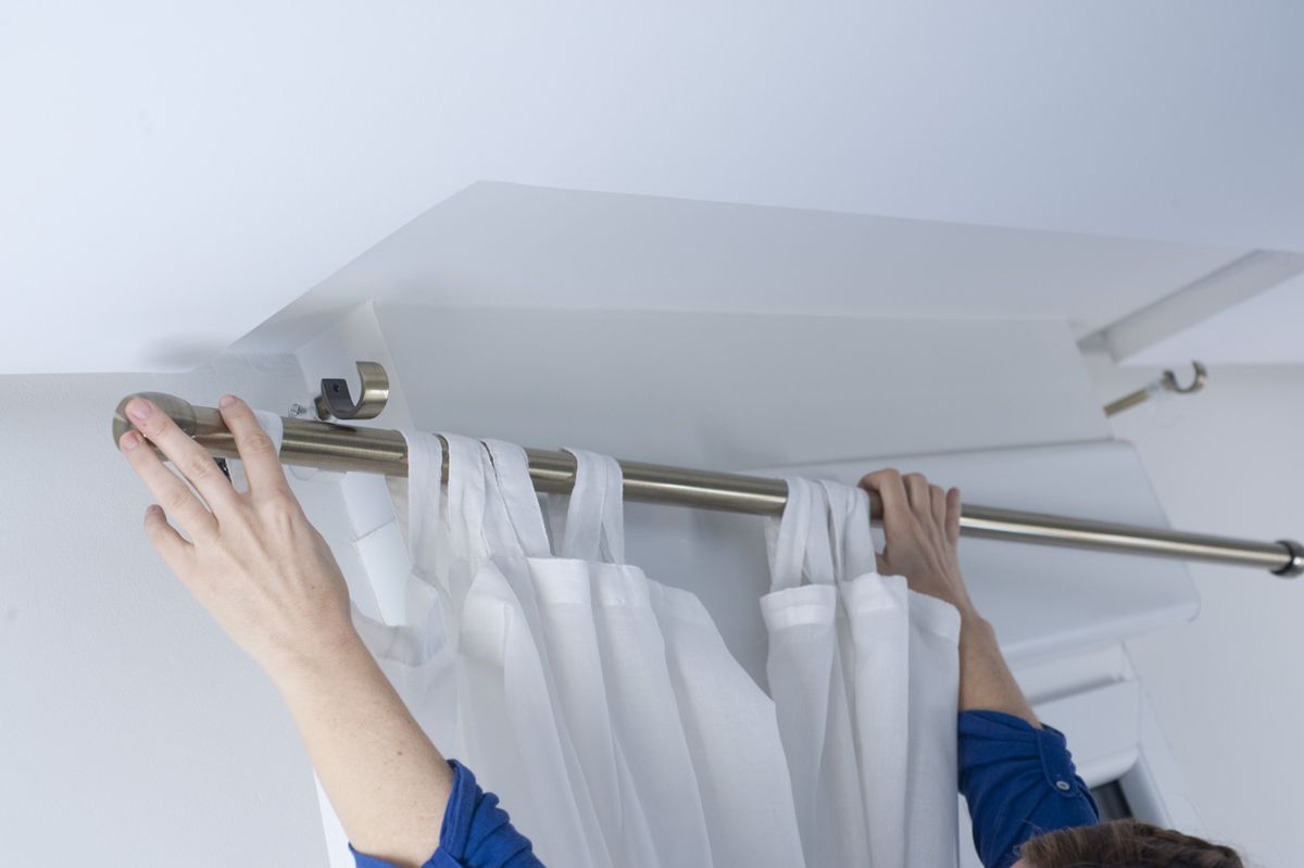 Barra de cortina doble   paso 7