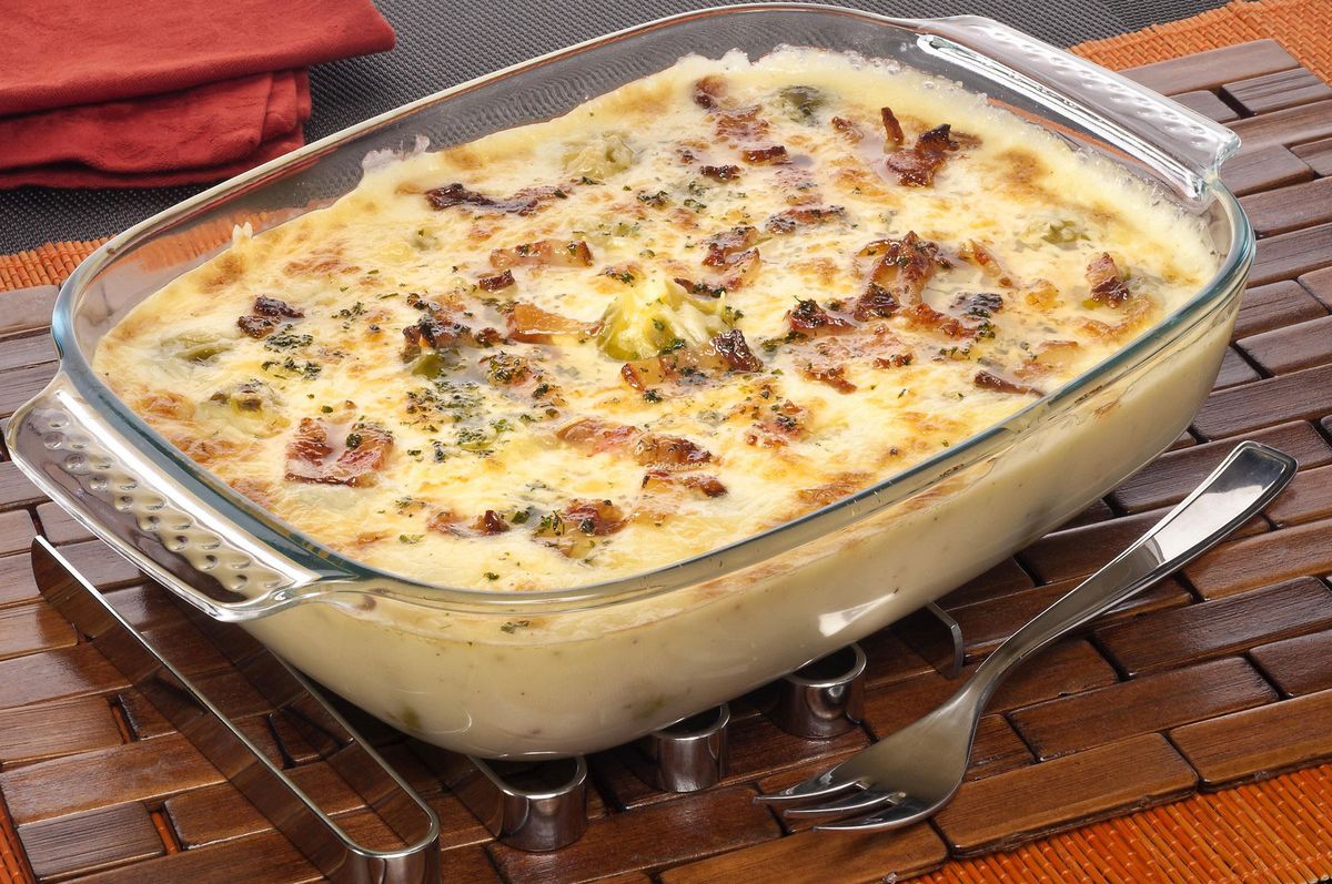 Coles de bruselas gratinadas