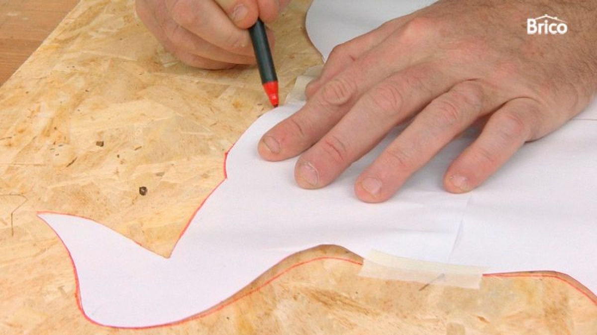 Marcar la entrada a la caseta