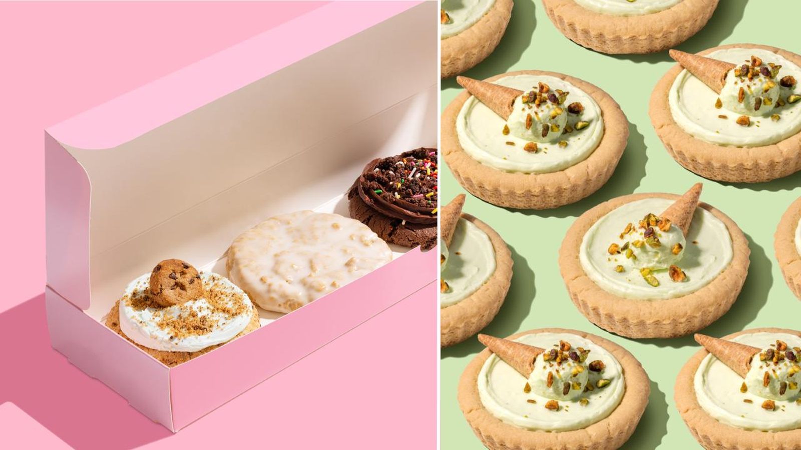 Las galletas son conocidas por su gran tamaño y sabor intensamente dulce