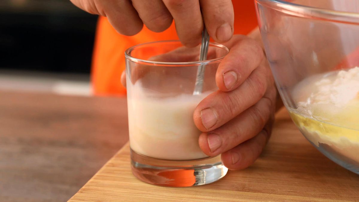 Receta de pan de jamón   Paso 2