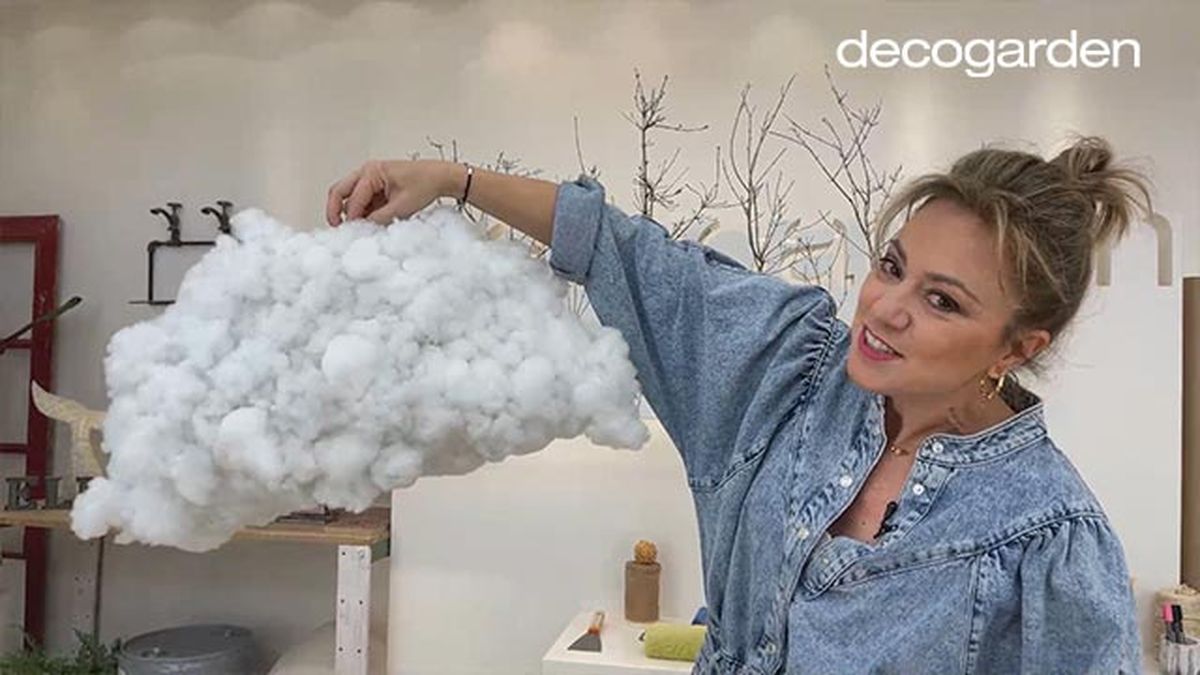 lampara forma nube paso 5