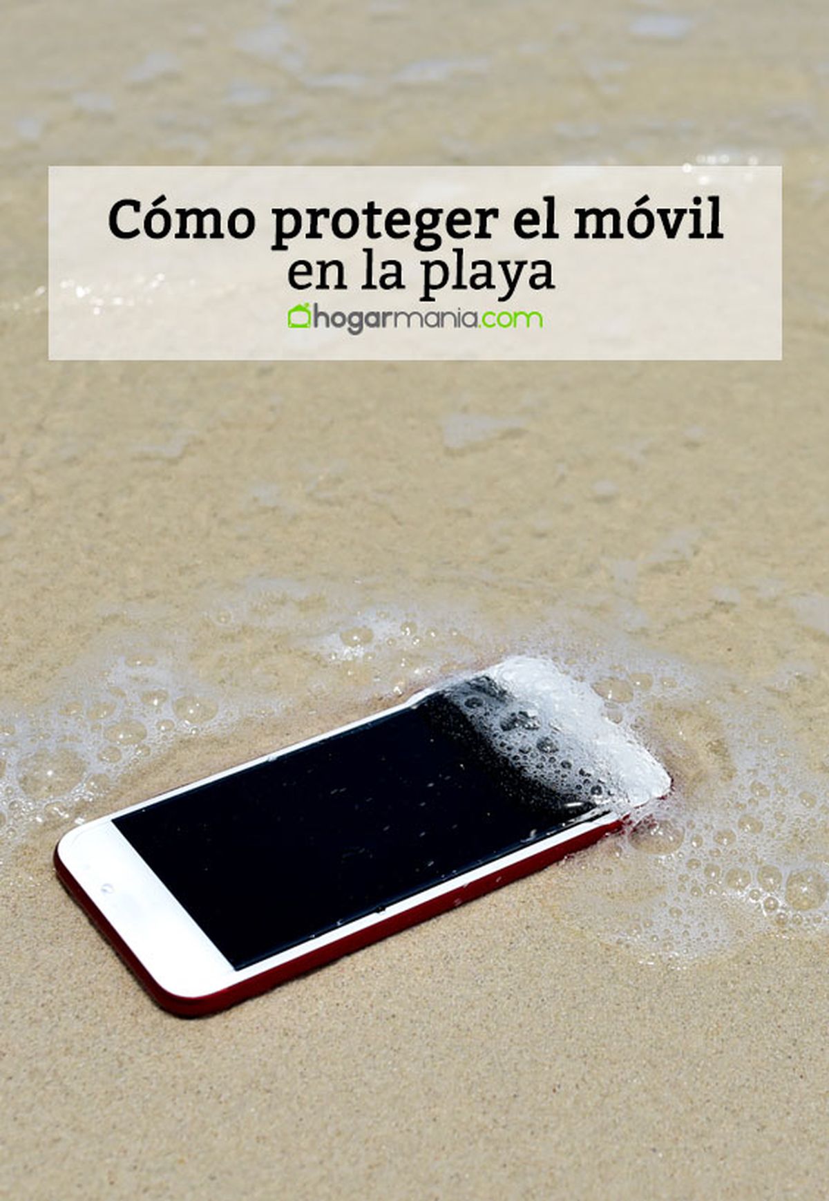 como proteger movil playa pin
