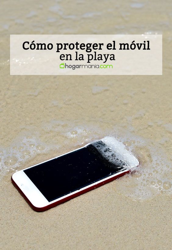 como proteger movil playa pin