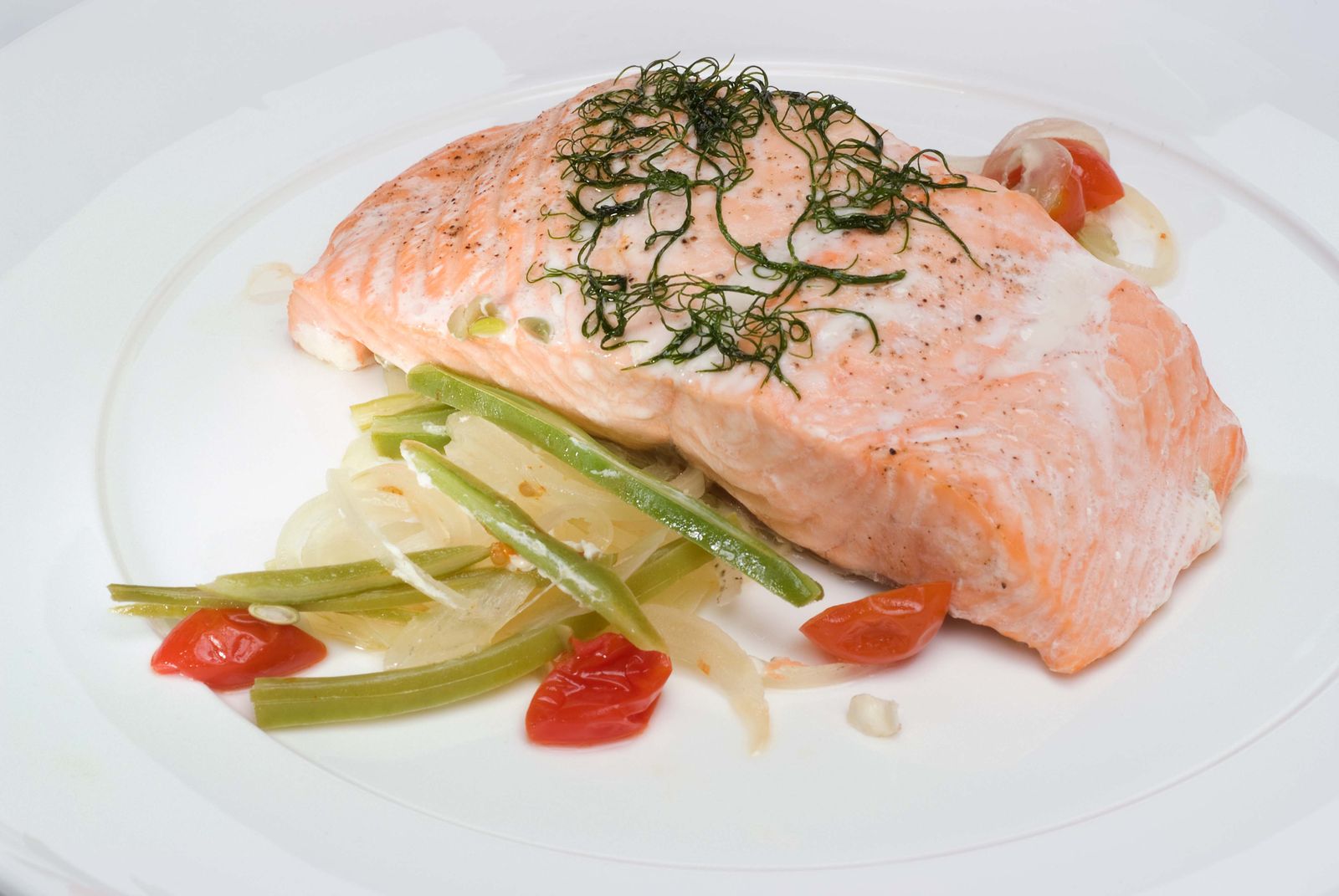salmon al papillot con eneldo xl