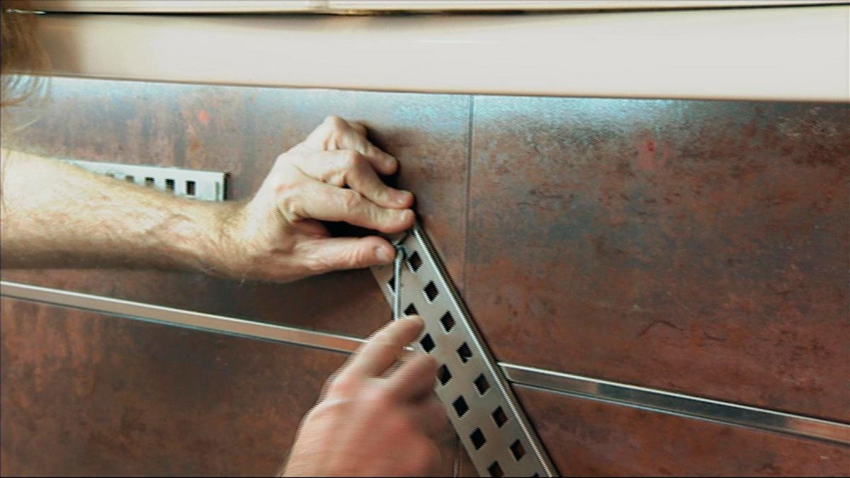 Revestimiento de pared sin obra paso 1