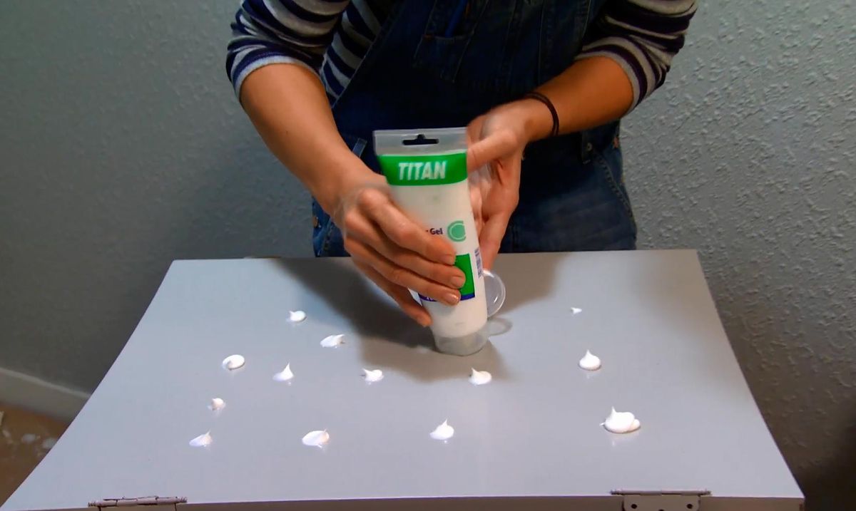 Trasferir fotos mueble madera recibidor gel