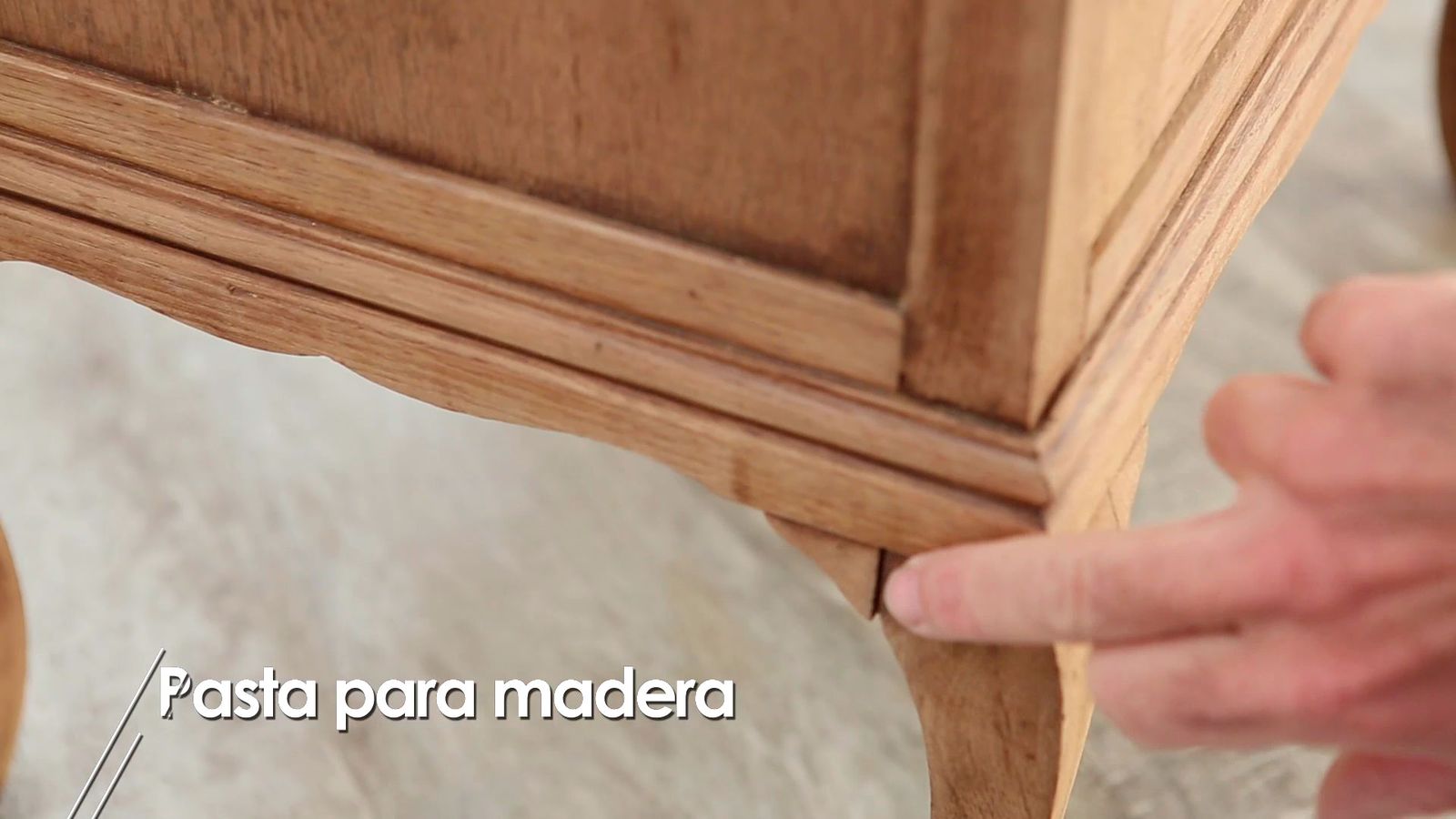 Pasta para madera paso 4