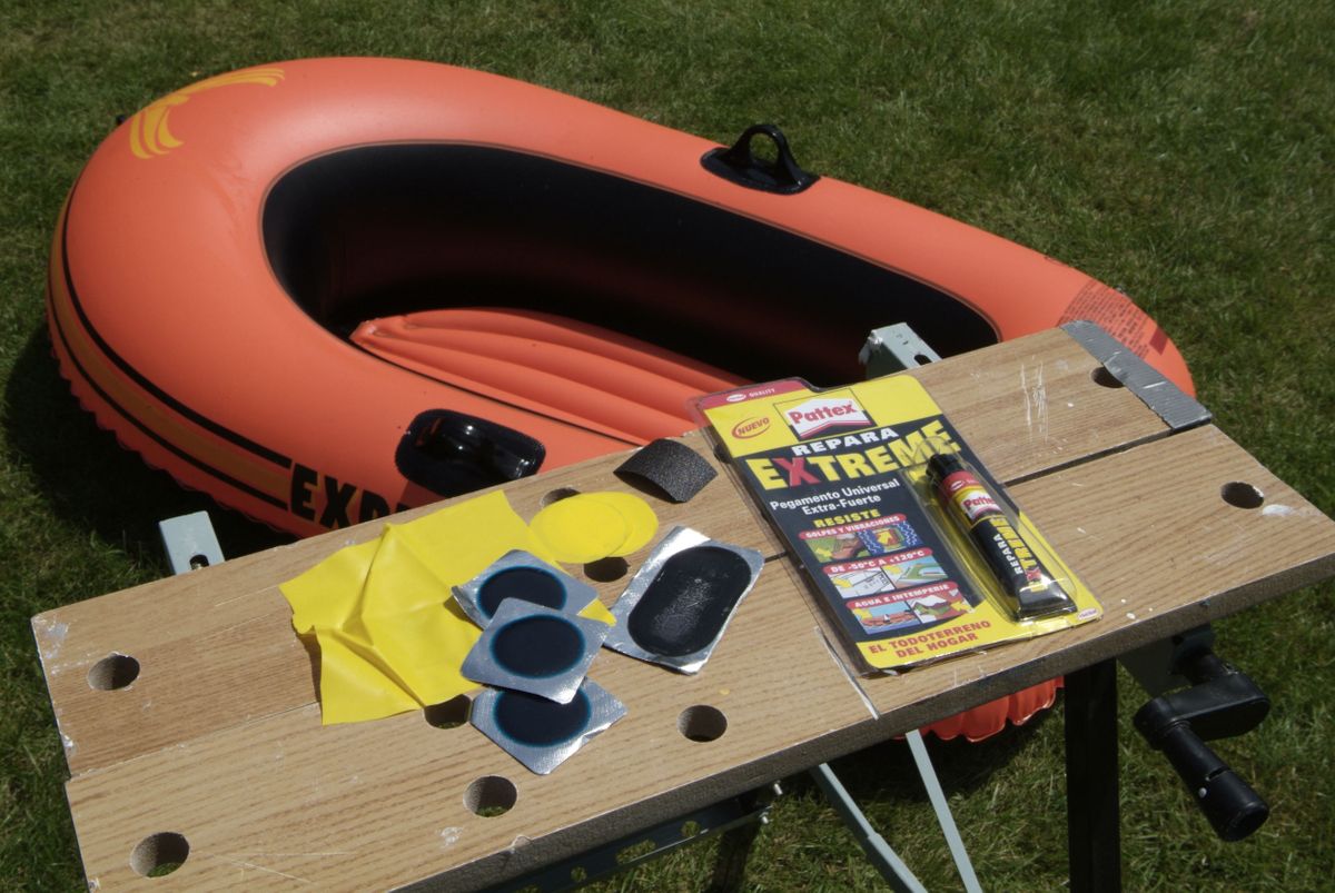 Reparación de embarcación de plástico paso 4