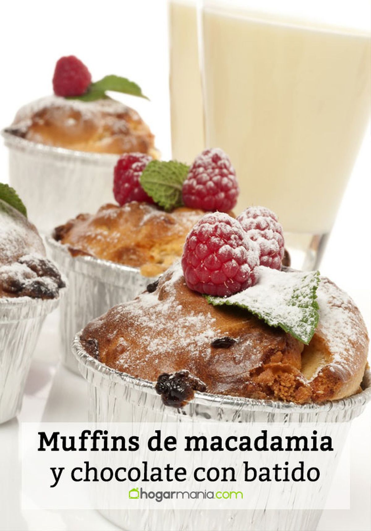 muffins de macadamia y chocolate blanco pin