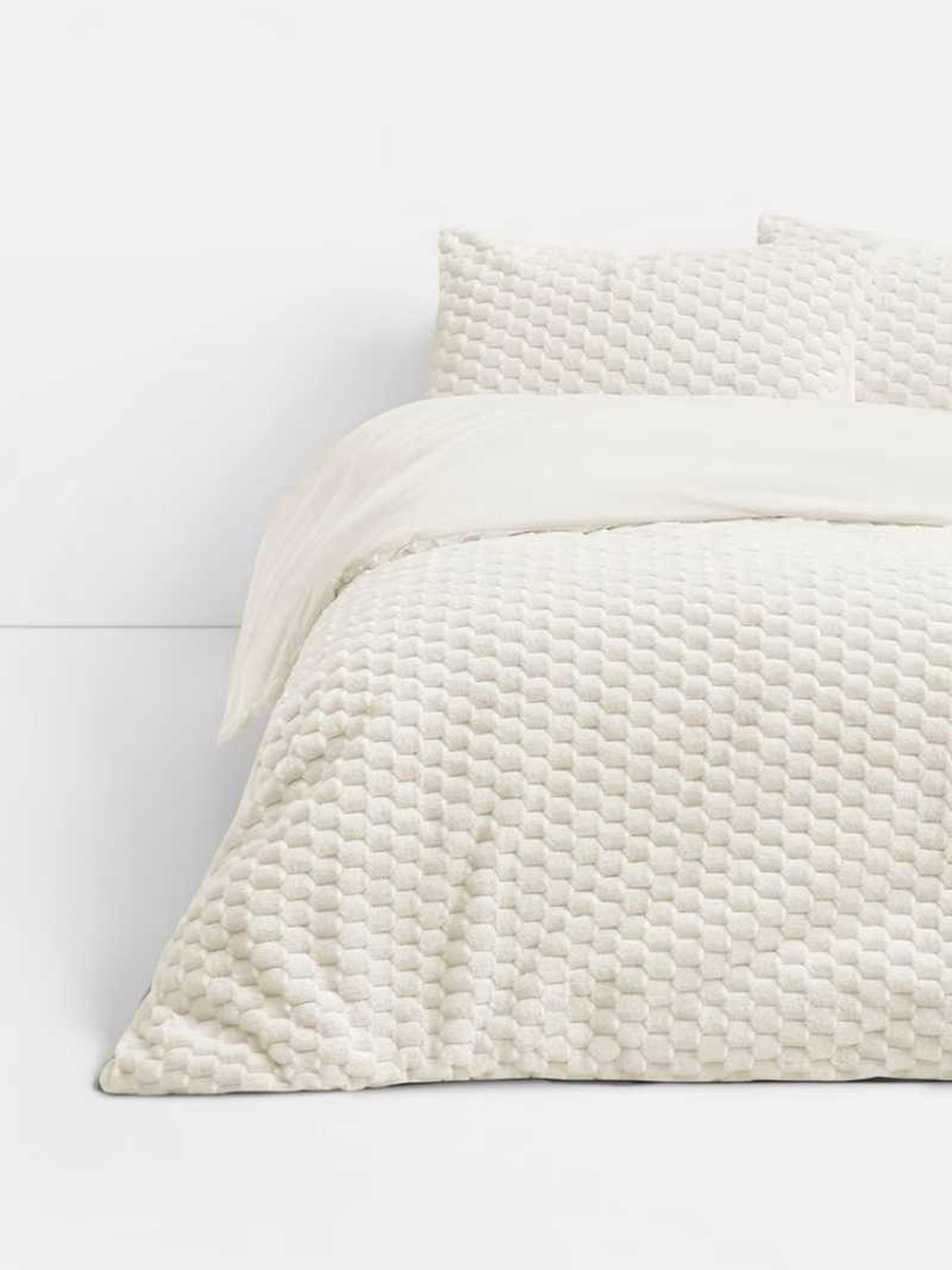 Funda nórdica crema.