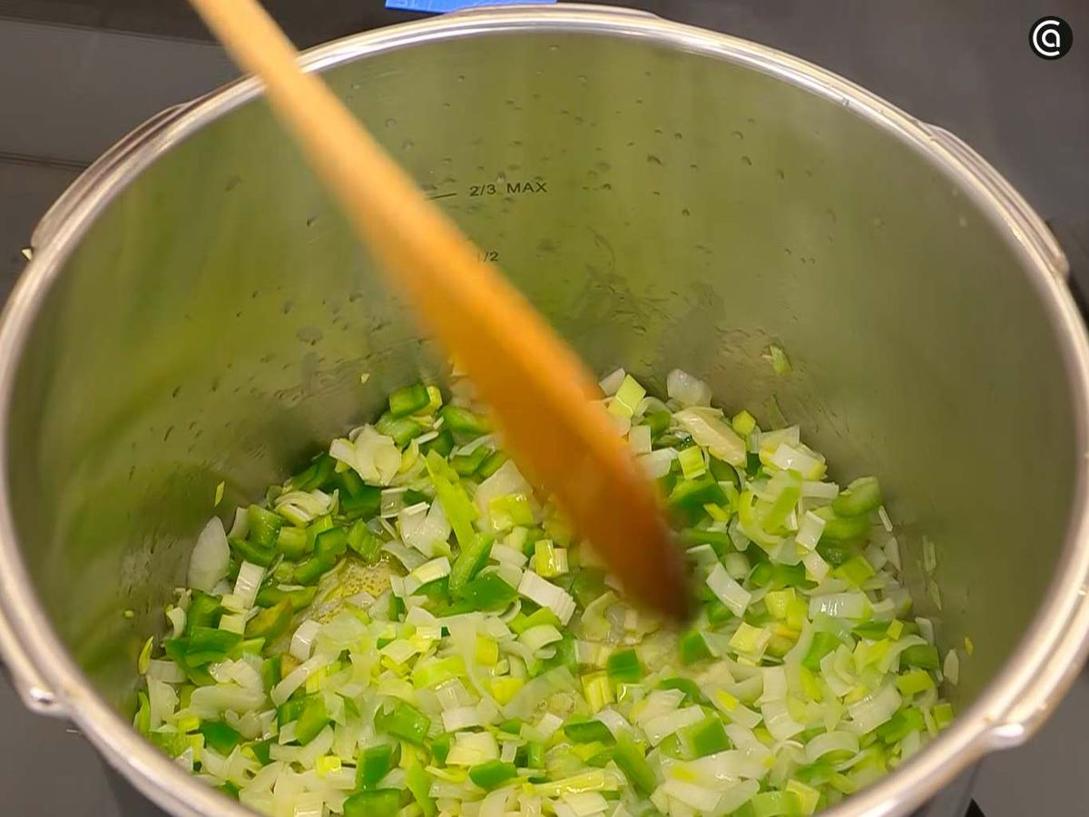 Rehoga las hortalizas