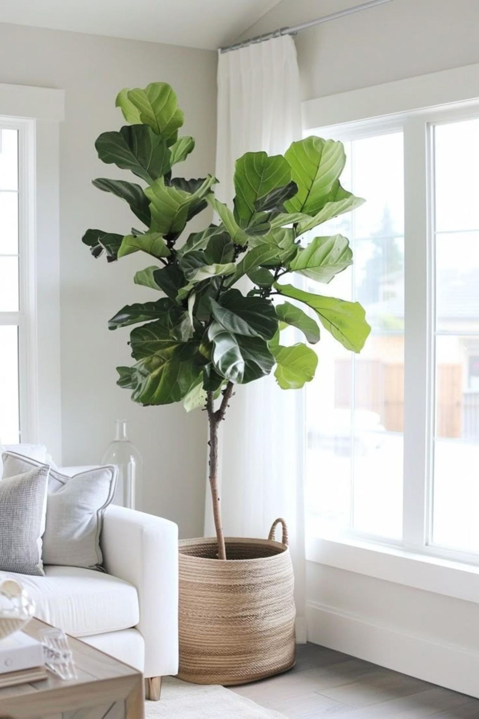 Planta grande para decorar el salón.