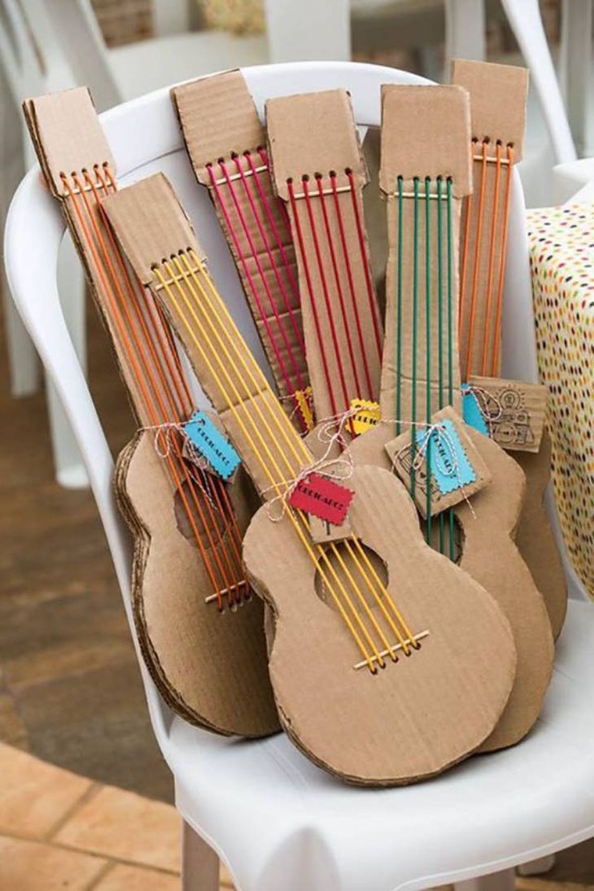 5 instrumentos materiales reciclados guitarra pinterest Imágenes Bonitas