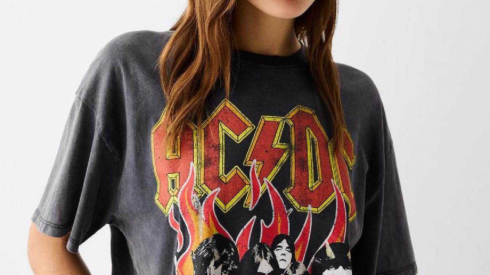 Camiseta de AC/DC de manga corta