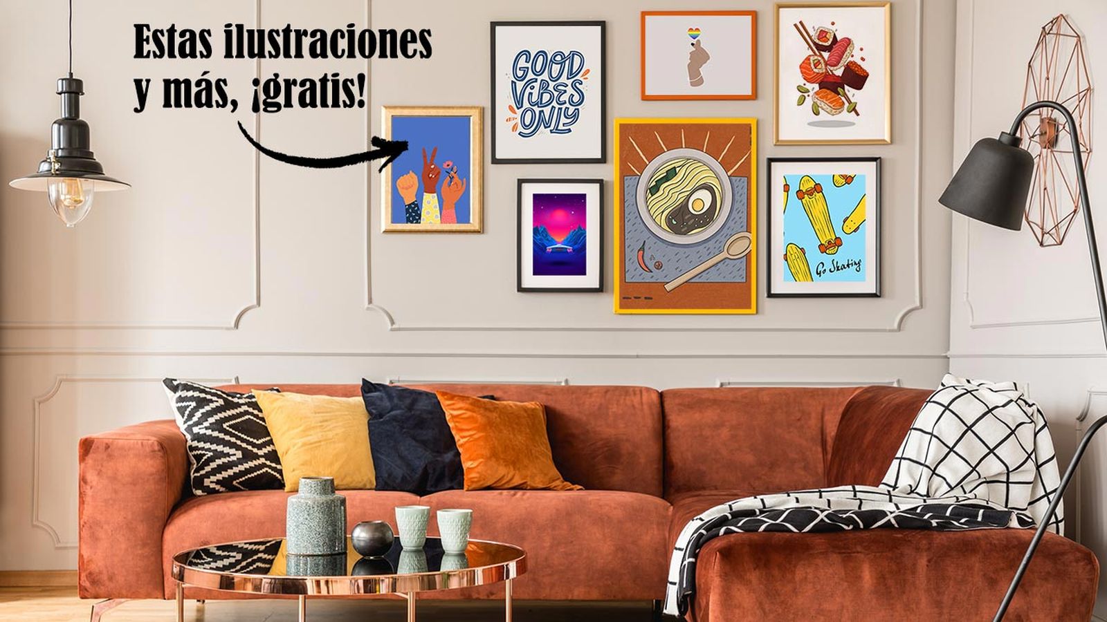 laminas imprimibles decorar texto