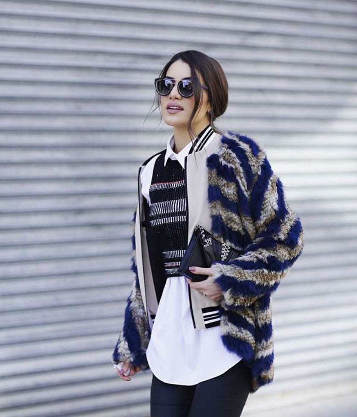 Superposición de prendas