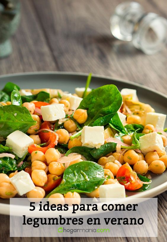 5 ideas comer legumbres verano v
