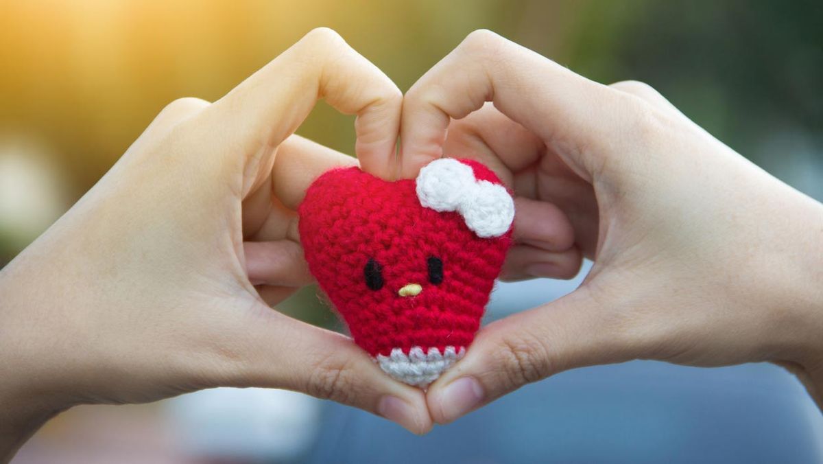 corazon kawaii san valentin