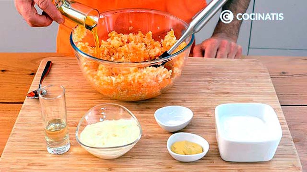 Receta de ensalada de col con zanahoria y manzana   paso 3