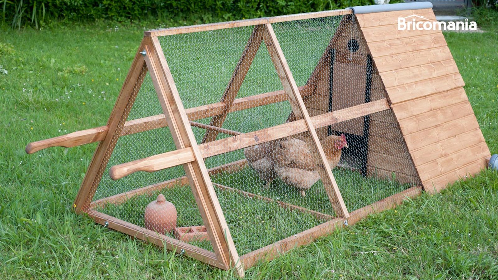 Gallinero móvil de Bricomanía