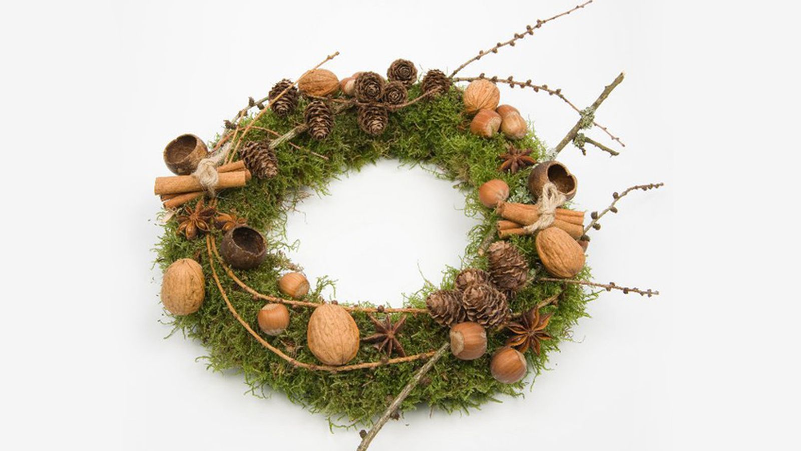 Coronas navideñas originales  natural1
