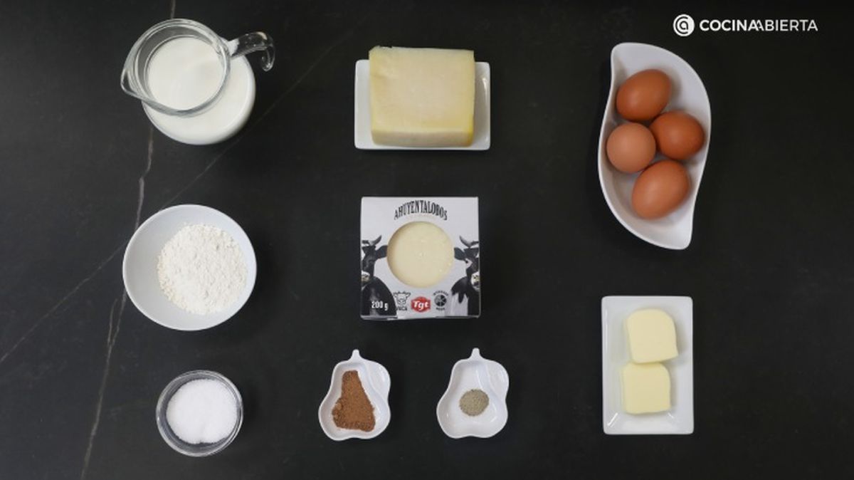 souffle de queso ingredientes