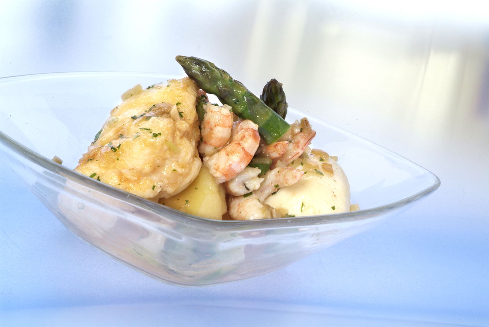 rape en salsa con patatas xl