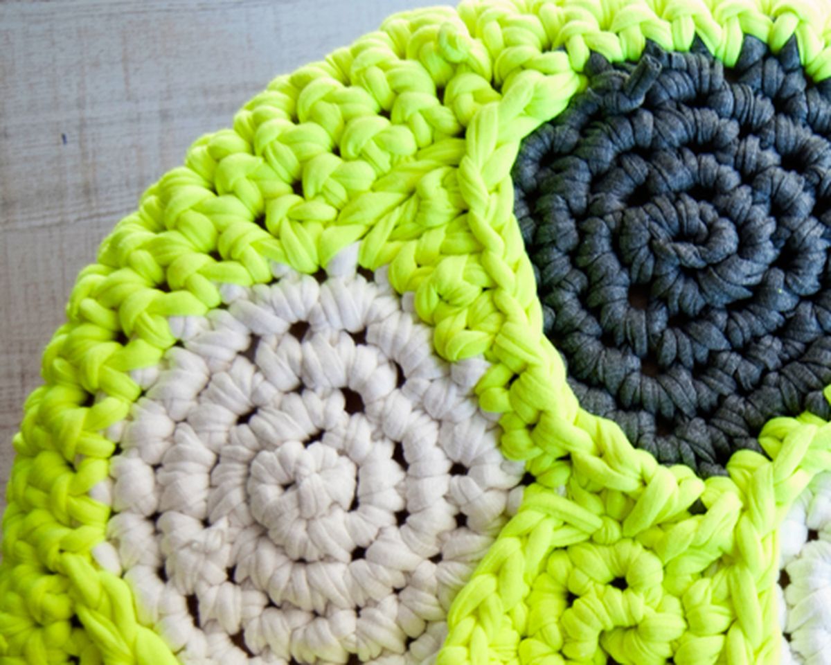 funda trapillo taburete puntos