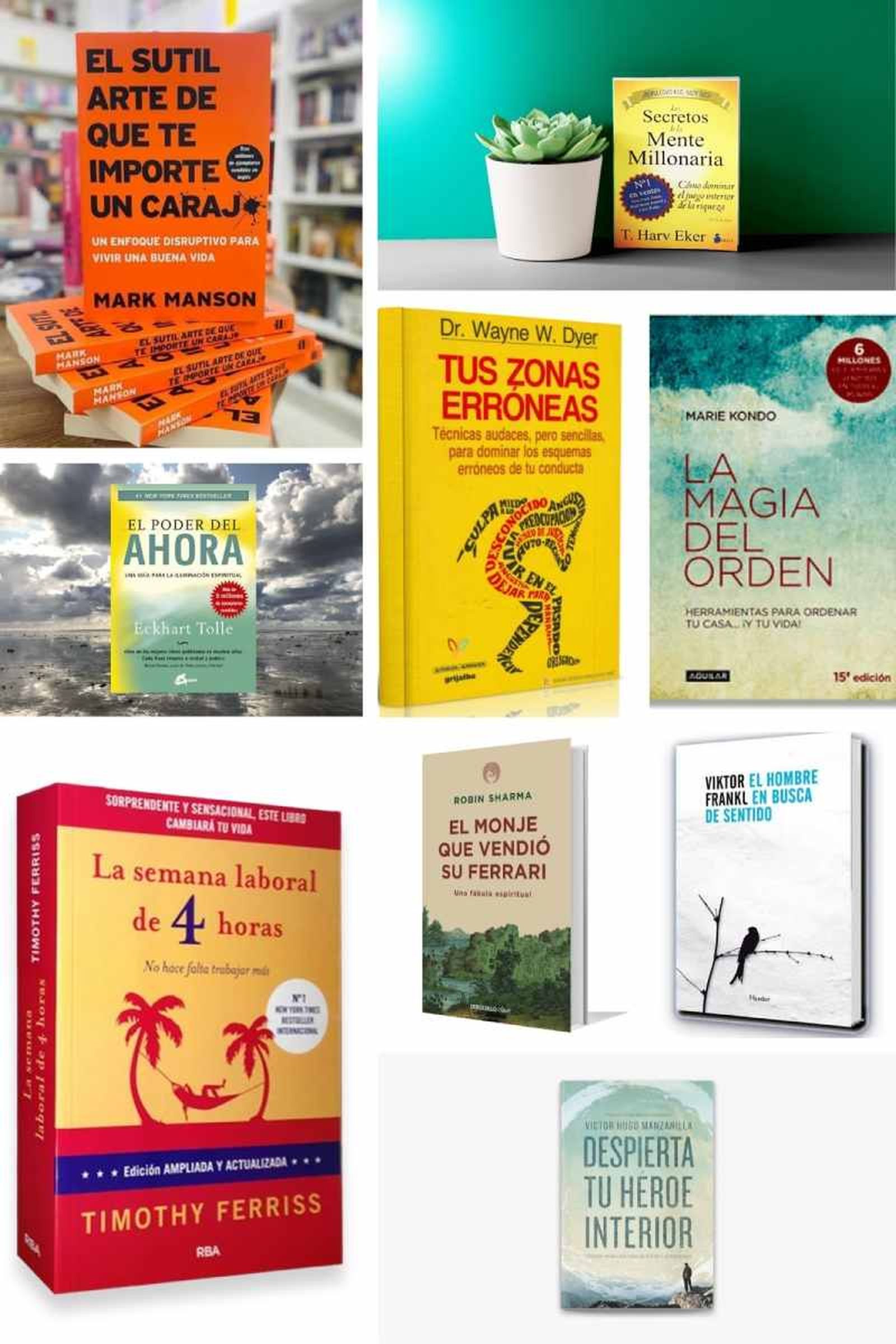 Libros de autoayuda recomendados por expertos