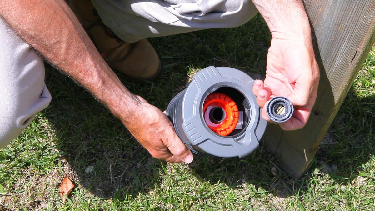 Toma de agua soterrada paso 2