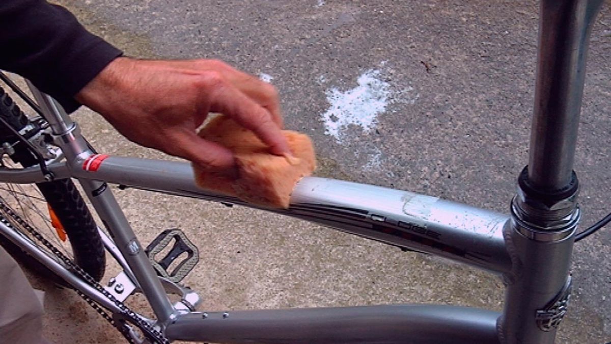 Pulir bicicleta paso 3