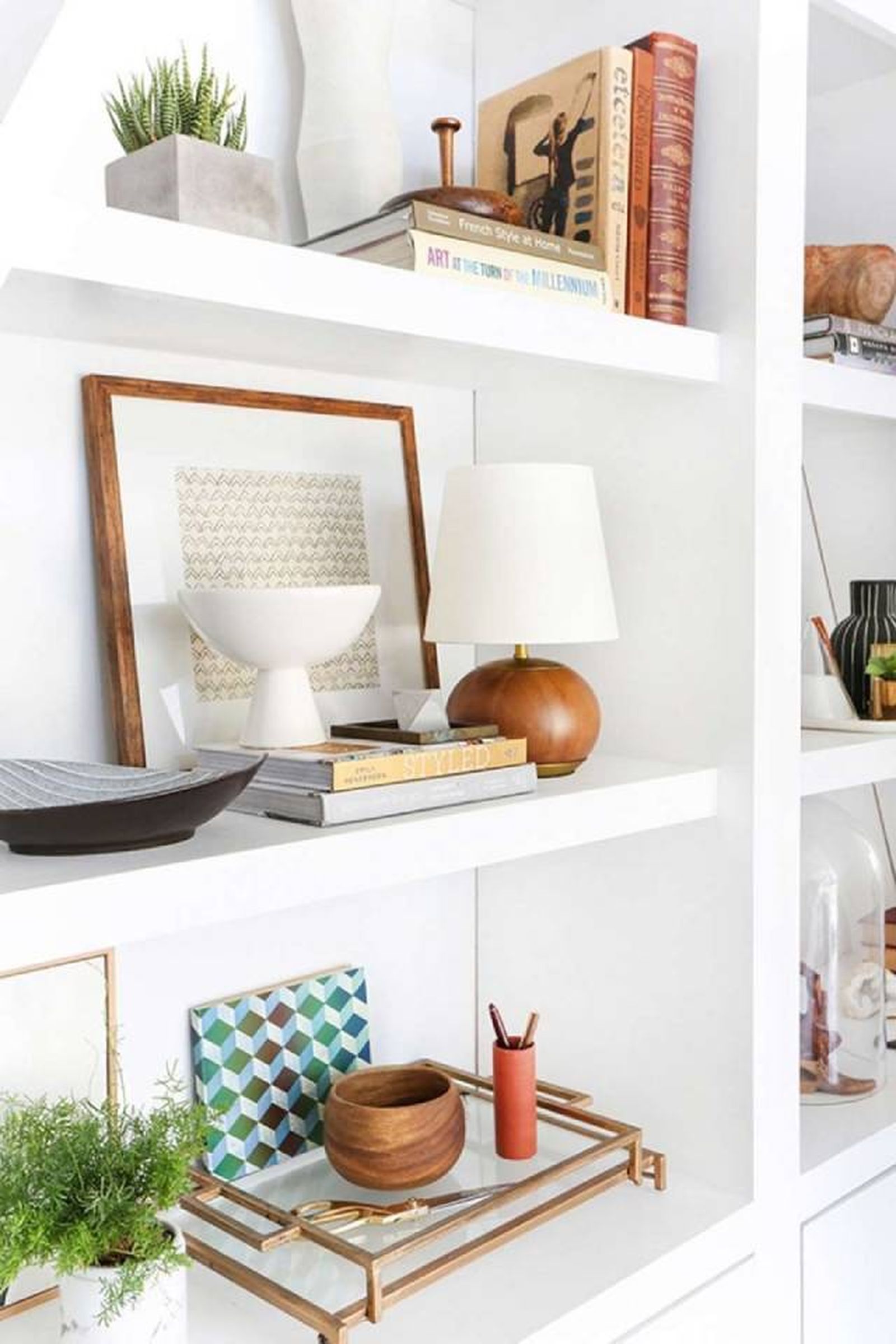 Cómo decorar estanterías con estilo 4