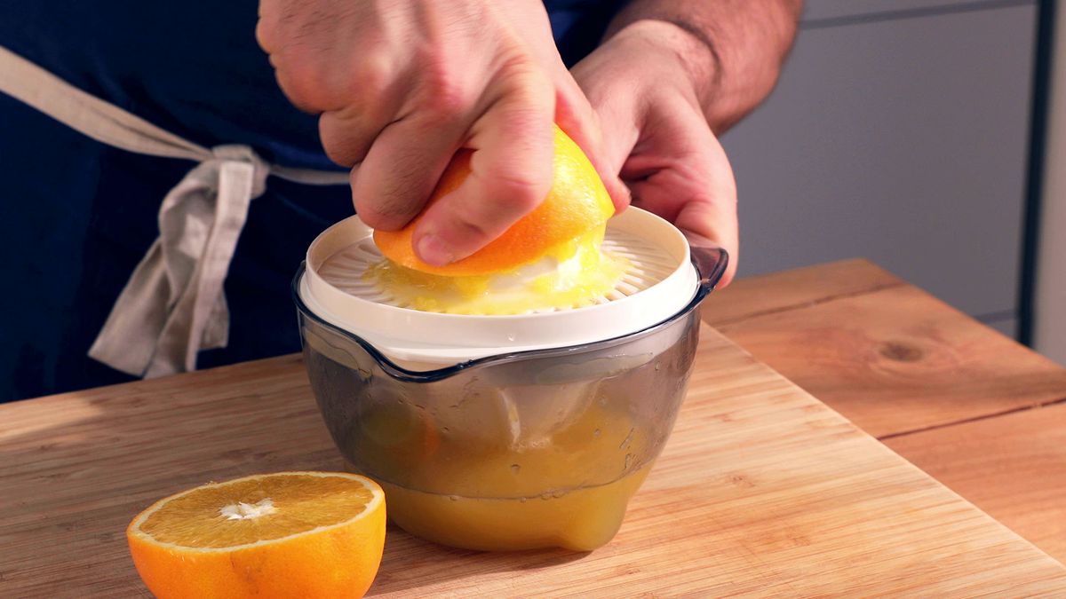 Cóctel Mimosa   Paso 1