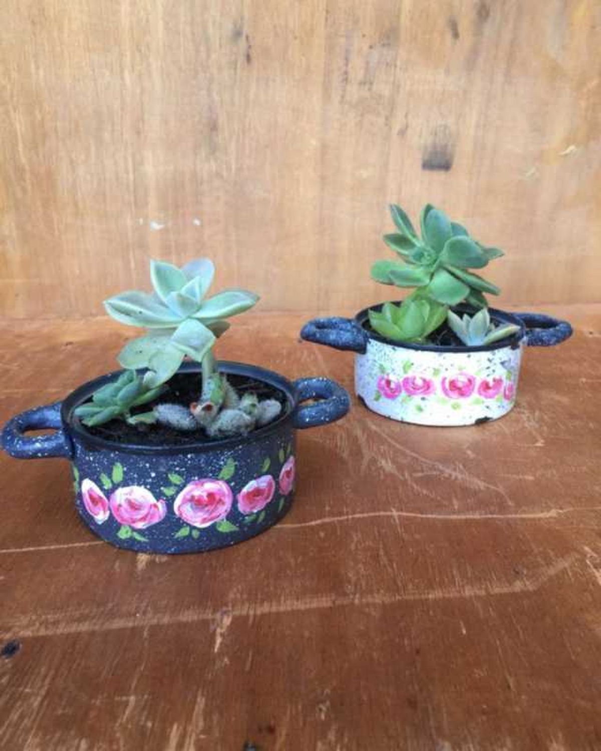 ideas para reutilizar ollas viejas maceteros