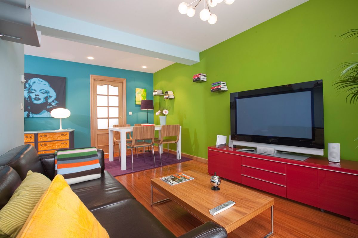 Sala original y llamativa 2