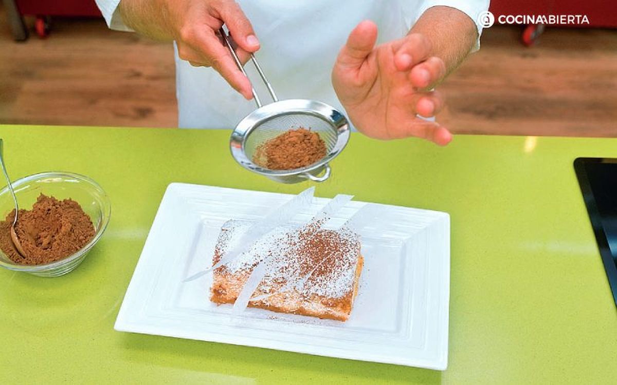 Puedes utilizar la técnica del colador con otros ingredientes, como cacao