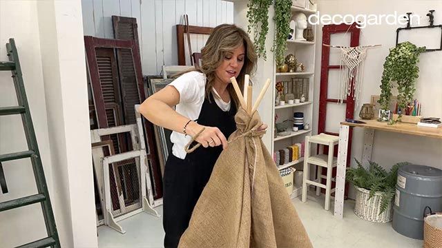 como hacer un tipi paso 6