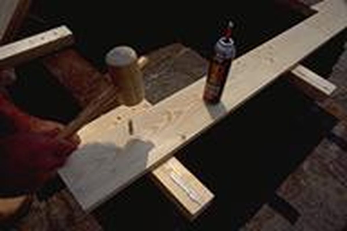 Jardinera o contenedor grande de madera paso 5