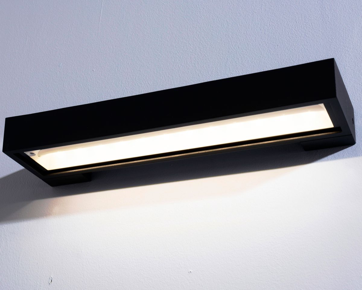 lamparas solares exterior aplique pared