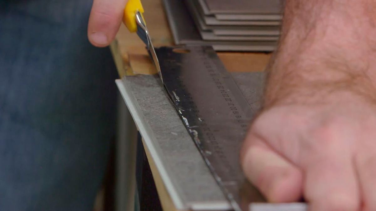 Revestimiento para el baño paso 5