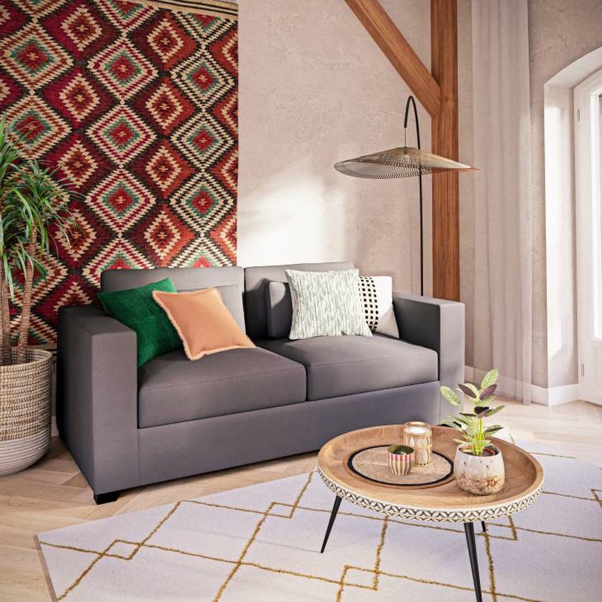 alfombra yanet maisons du monde