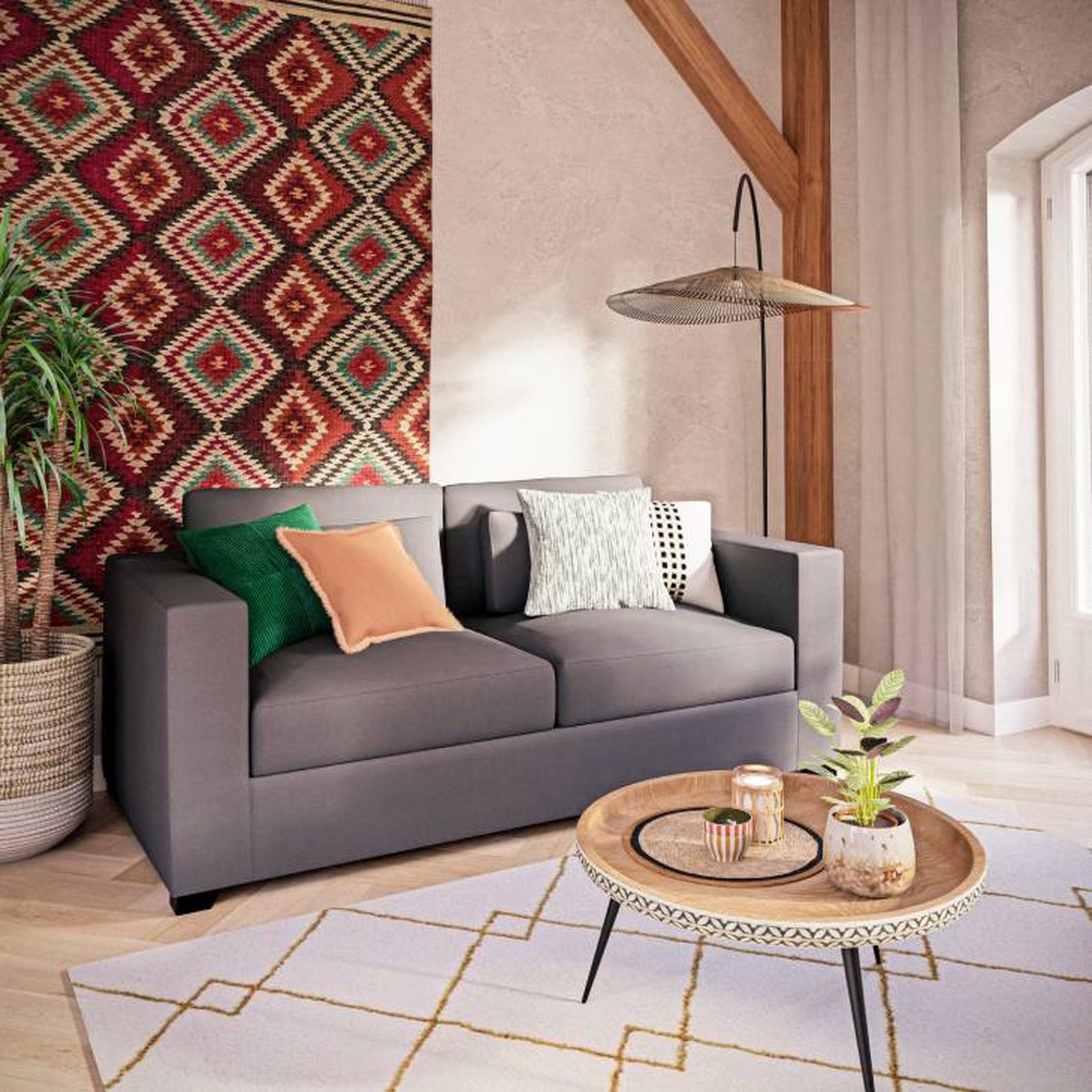 alfombra yanet maisons du monde