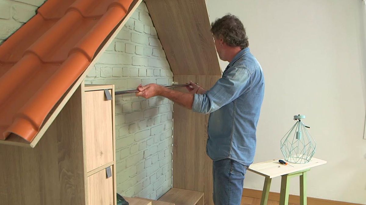 Como hacer un armario ropero infantil paso 10