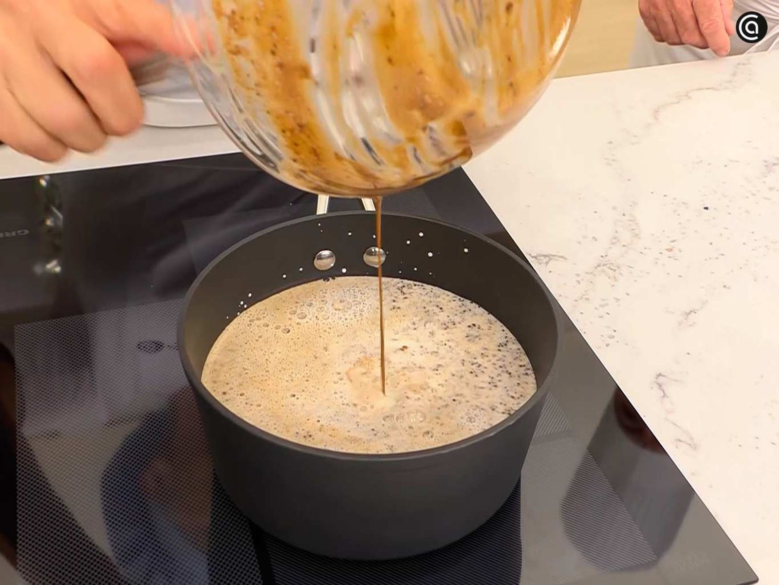 Cocina la mezcla