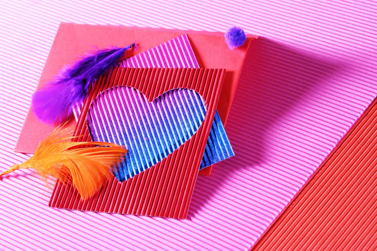 corazones cartulina xl