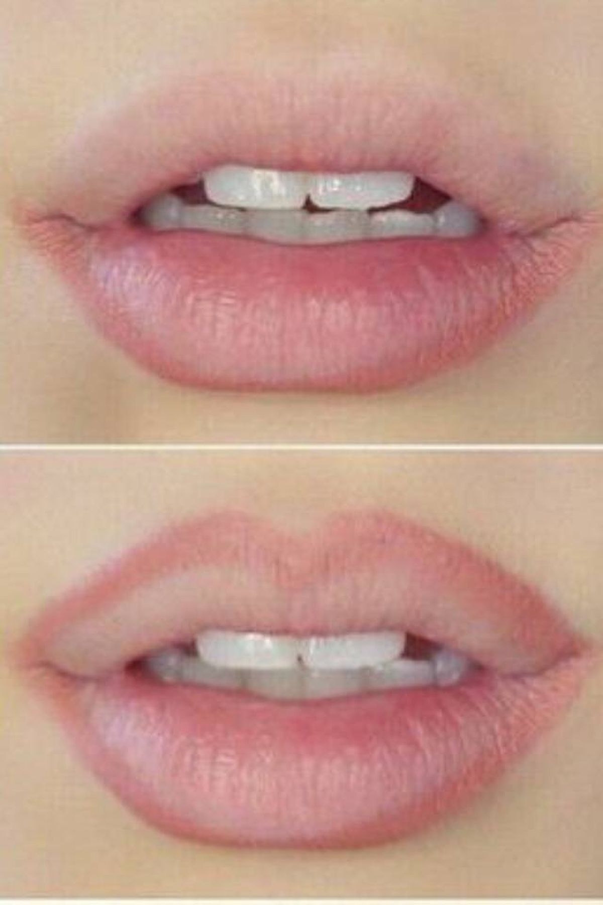 delinear labios grandes