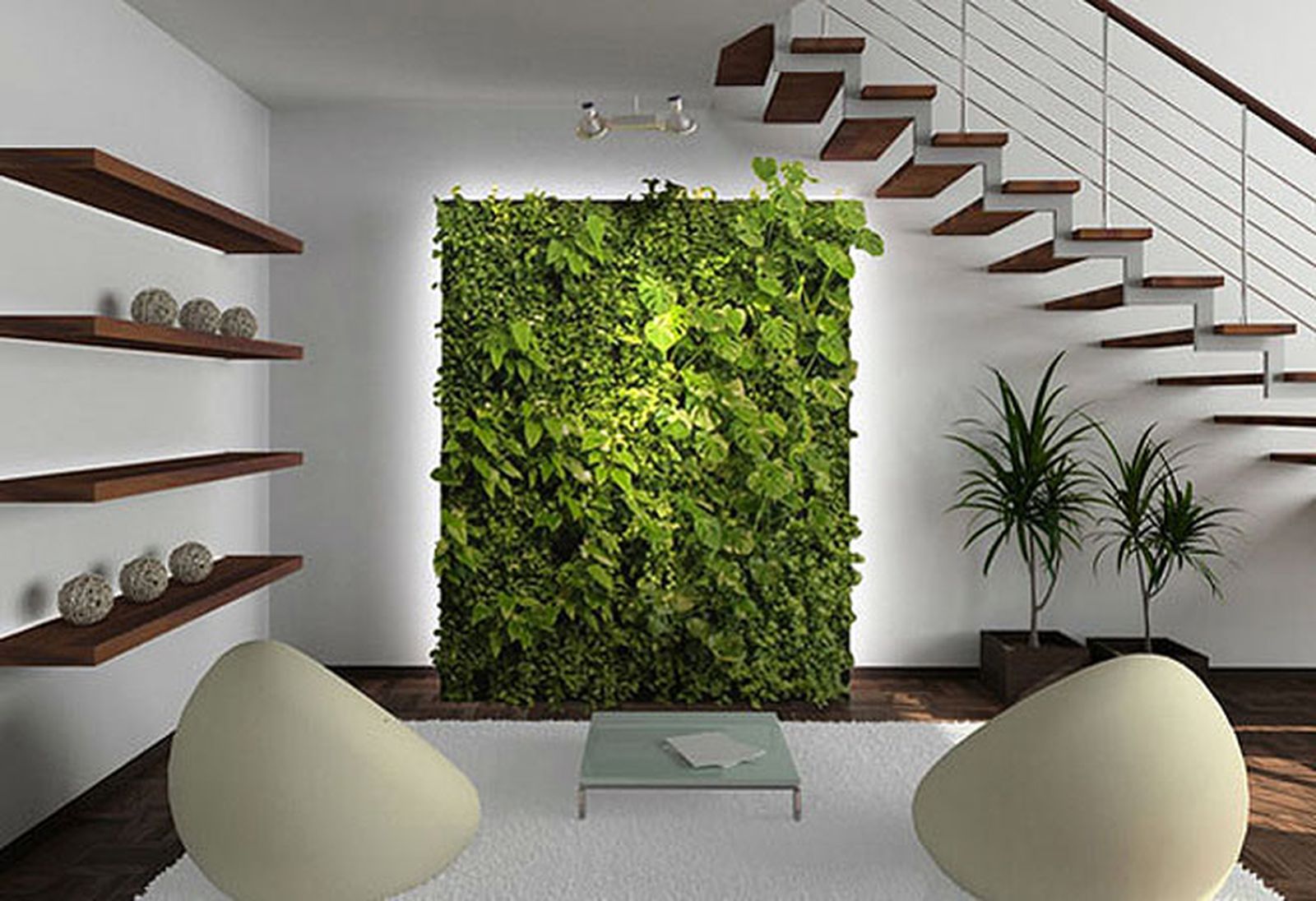 decoracion vegetal jardin interior 7
