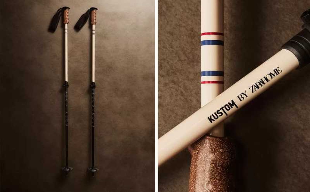 Bastones para esquiar.