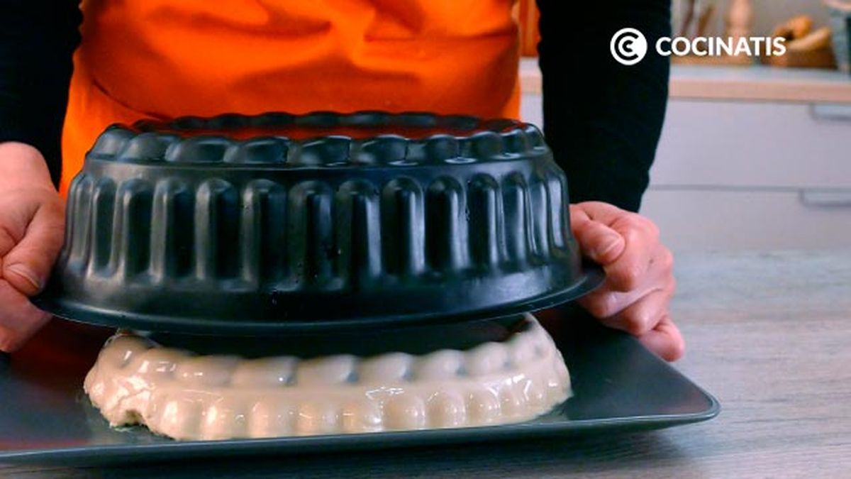 Receta de panna cotta o panacotta de café, receta italiana  paso 6